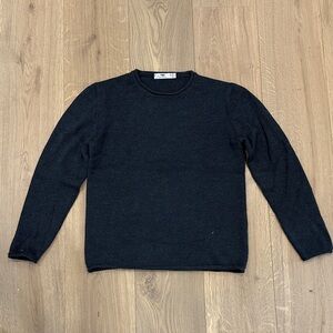 Men's Navy Blue Crewneck Sweater